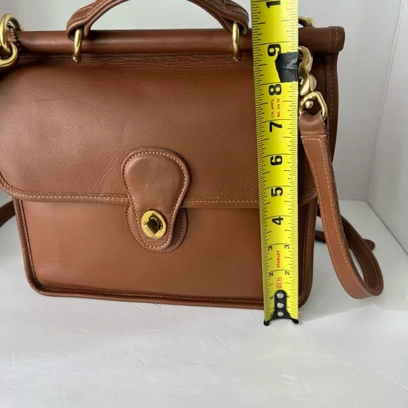 Coach vintage willis #9927 Tan Leather Bag - Picture 15 of 16